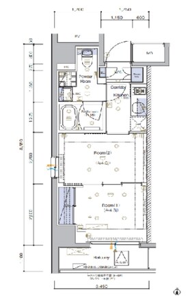 SYFORME MORISHITAの物件間取画像